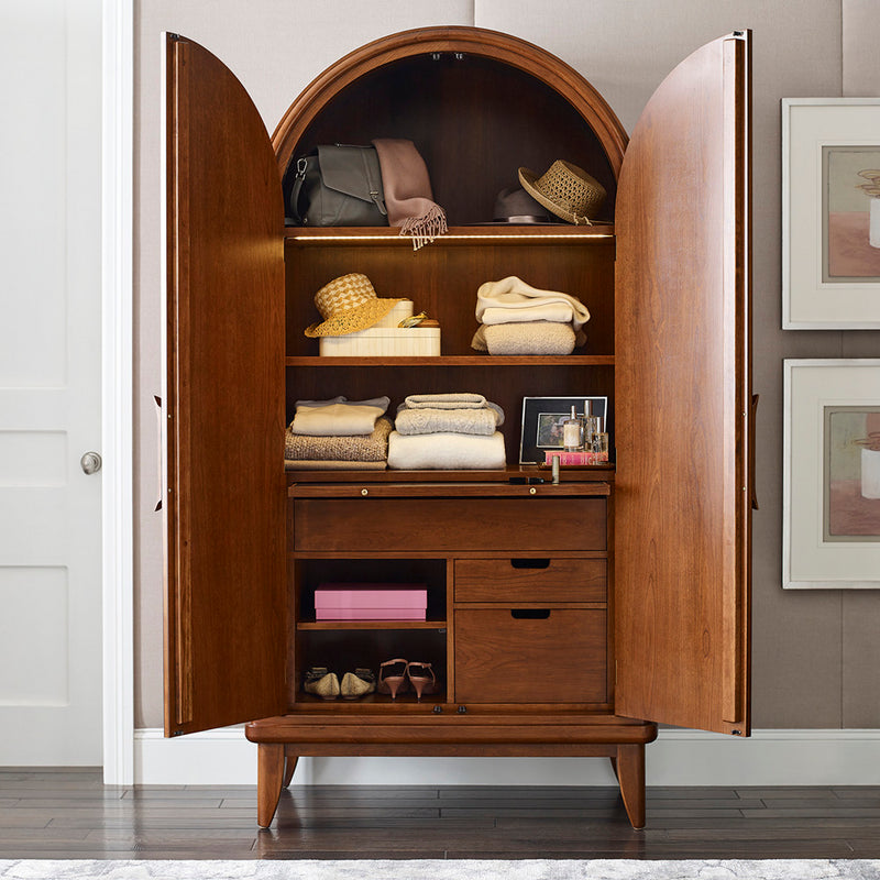 Martine Arced Wardrobe from Stickley