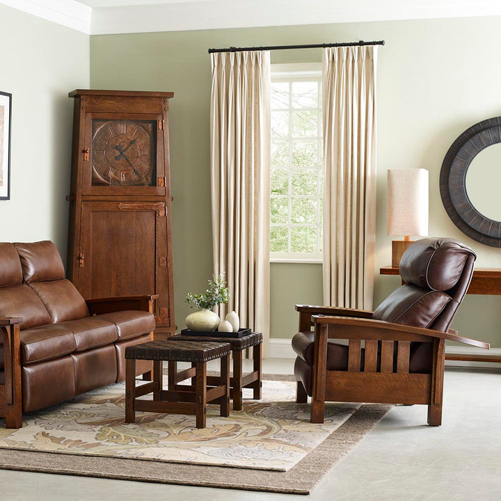 Bow Arm Morris Power Wall Recliner Living Room Stickley   