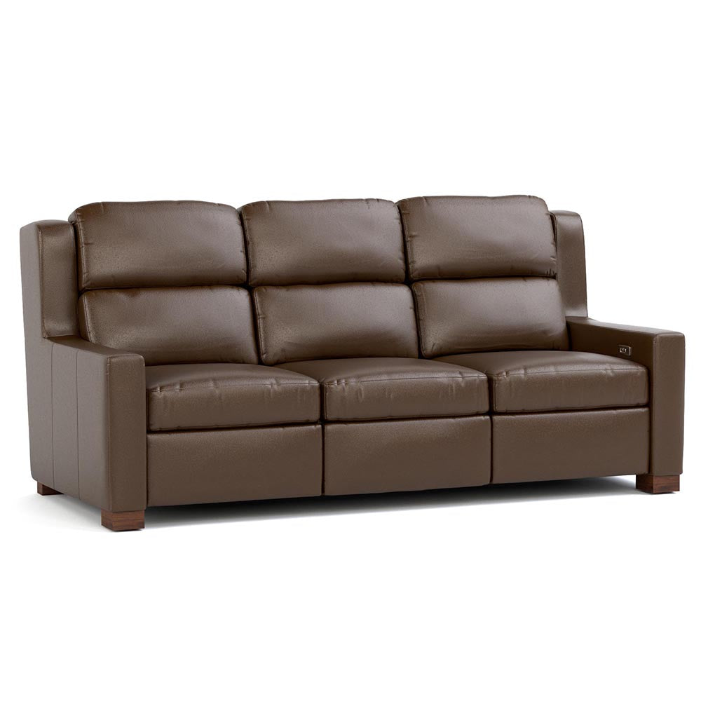 Woodlands Track Arm Motion Sofa Living Room Stickley Selvano Chestnut  