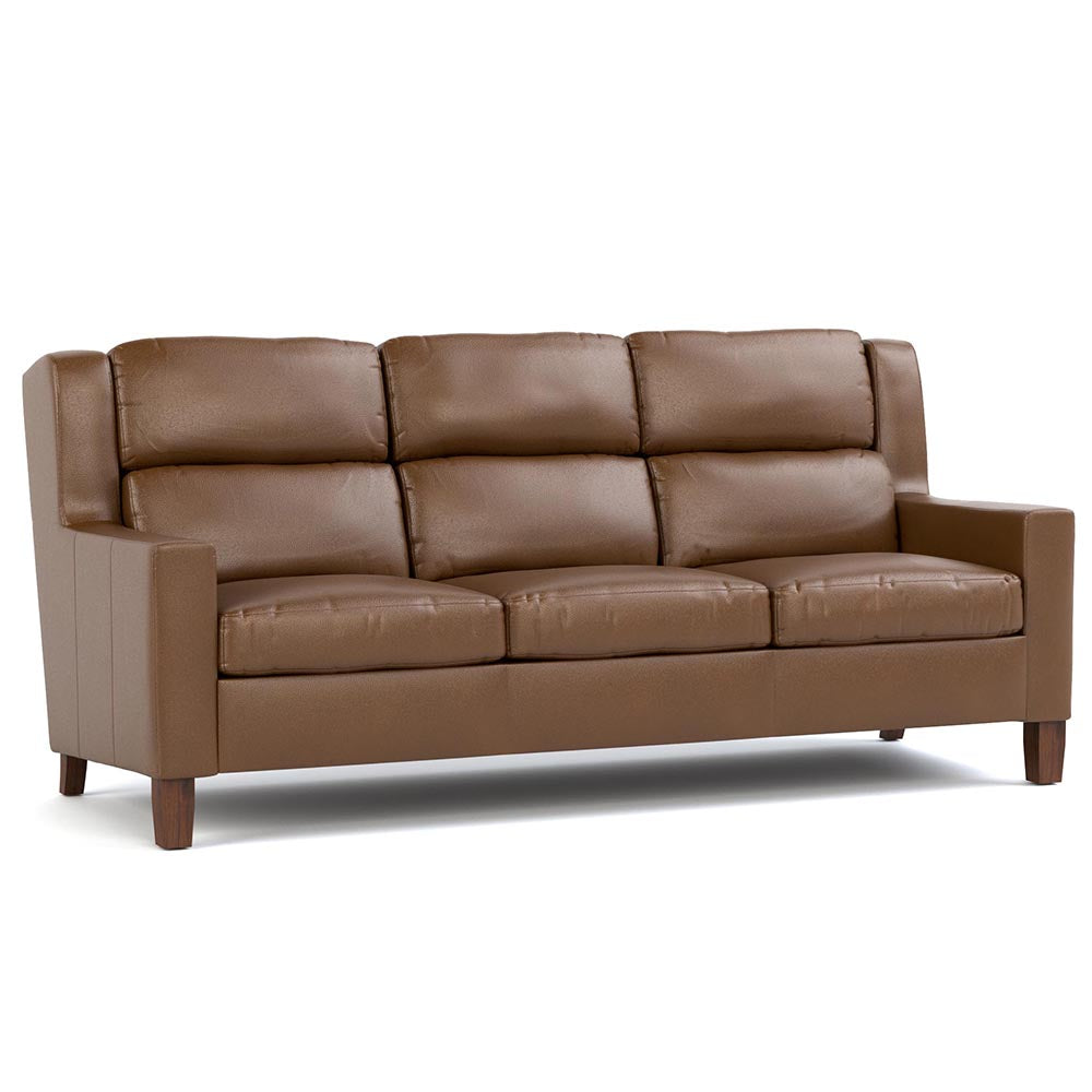 Woodlands Track Arm Sofa Living Room Stickley Selvano Bark  