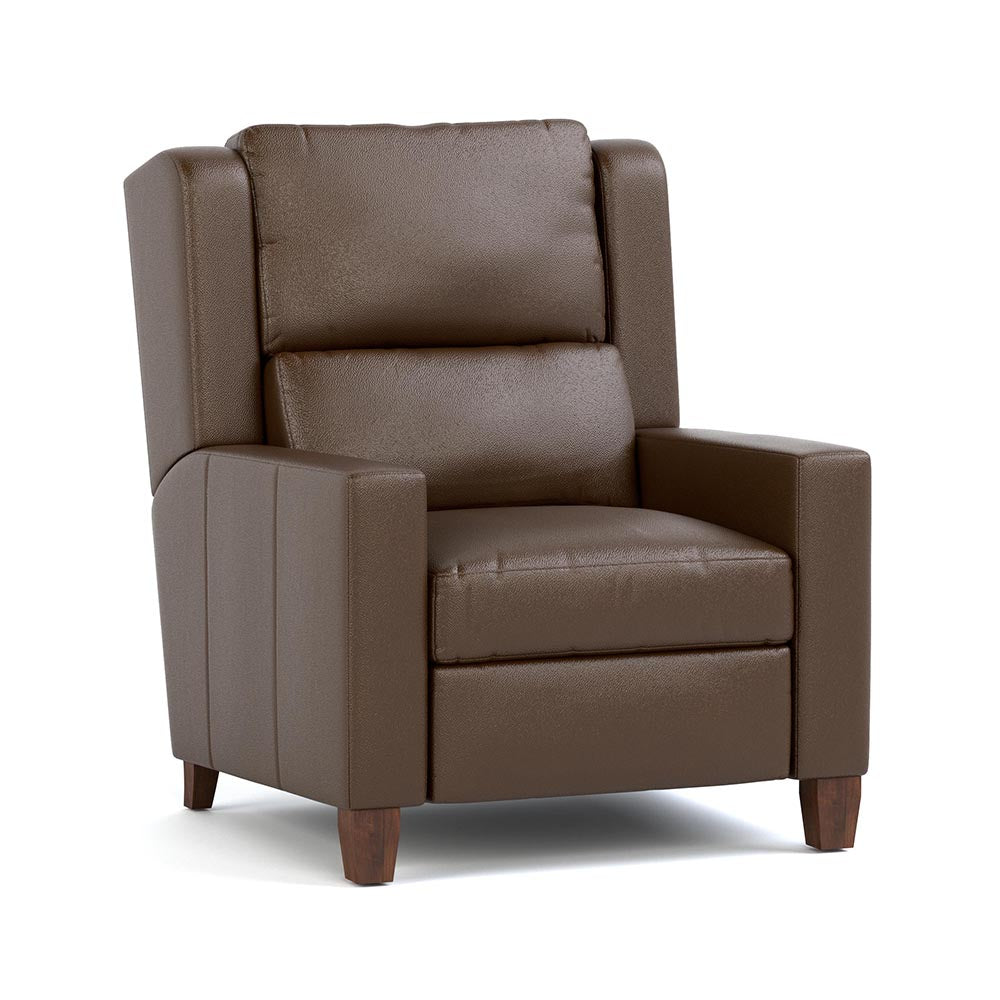 Woodlands Track Arm Recliner Living Room Stickley Selvano Chestnut  