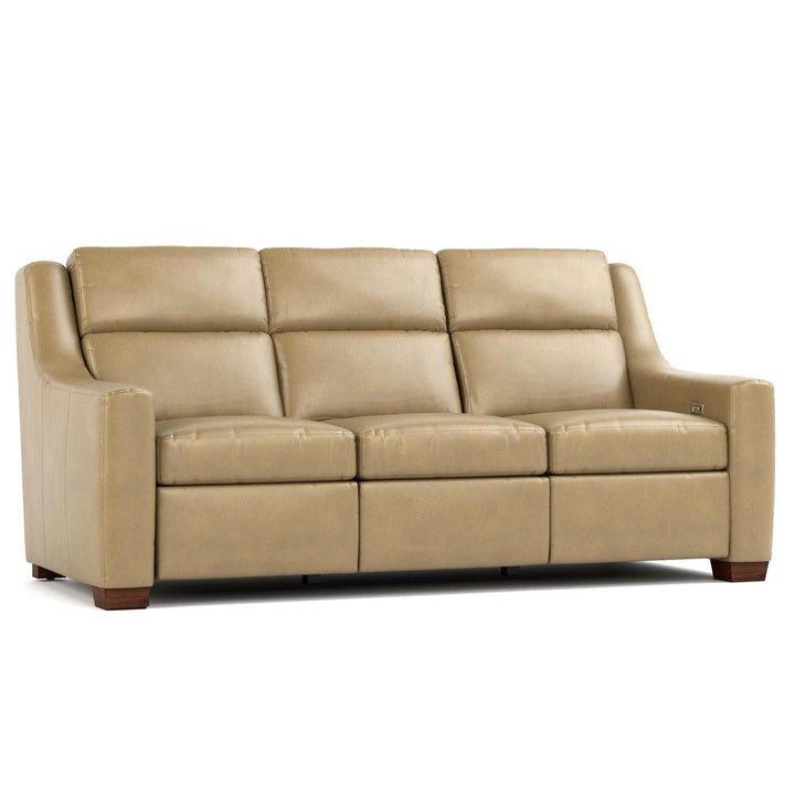 Hawley Power Motion Sofa Living Room Stickley Futuro Taupe  