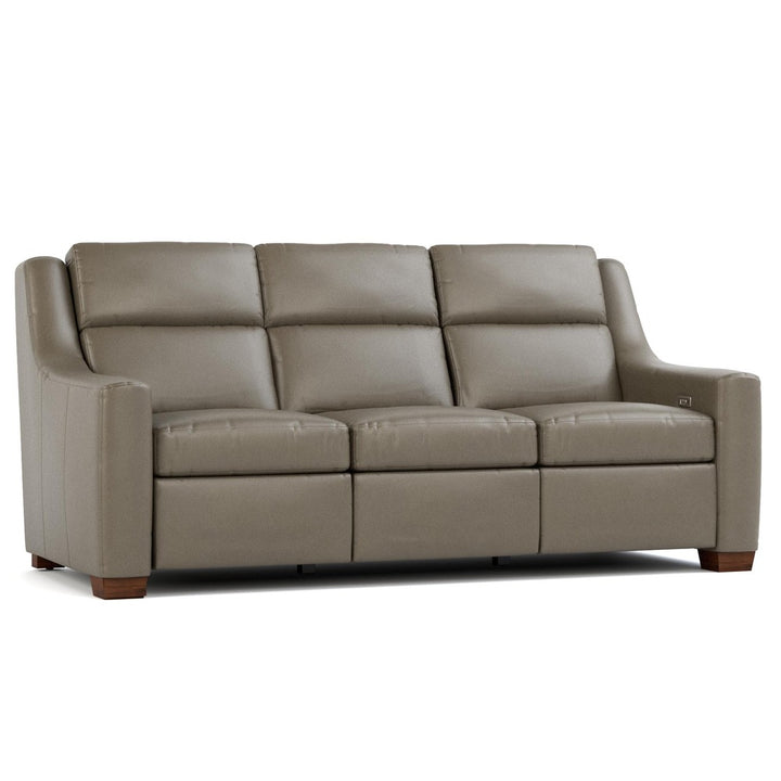 Hawley Power Motion Sofa Living Room Stickley Sorrento Smoke  