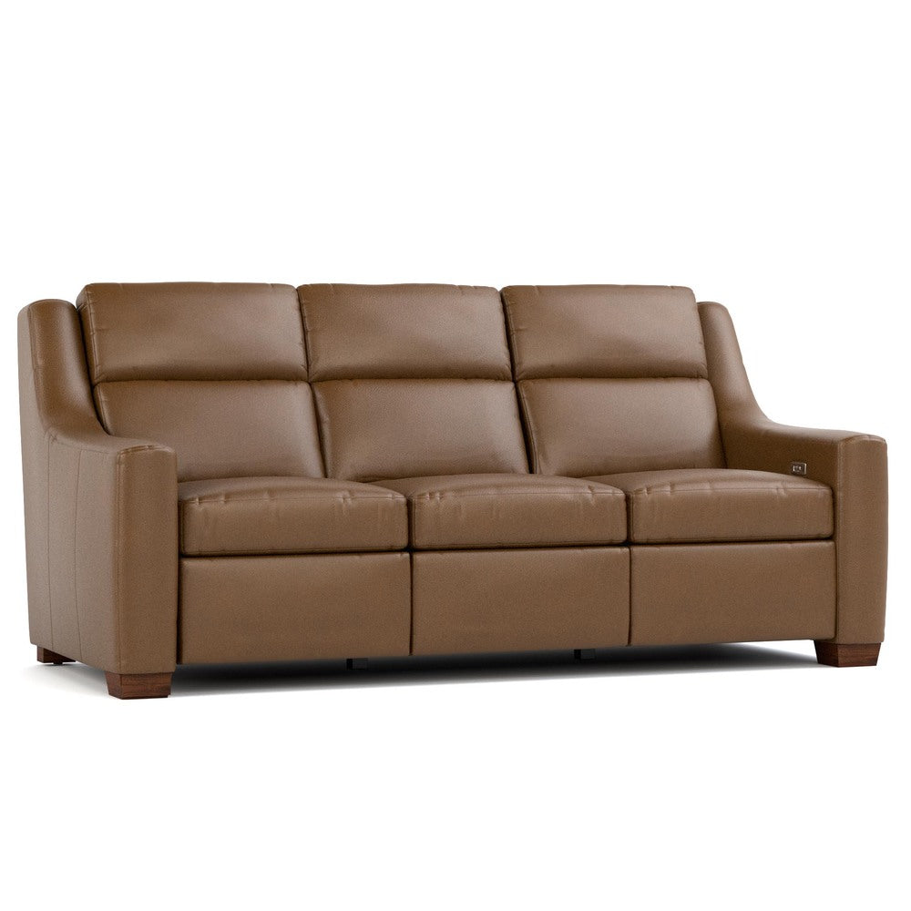 Hawley Power Motion Sofa Living Room Stickley Sorrento Walnut  