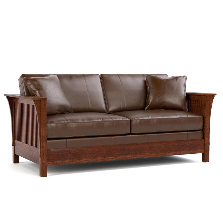 Fayetteville Sofa Living Room Stickley Colman Saddle  