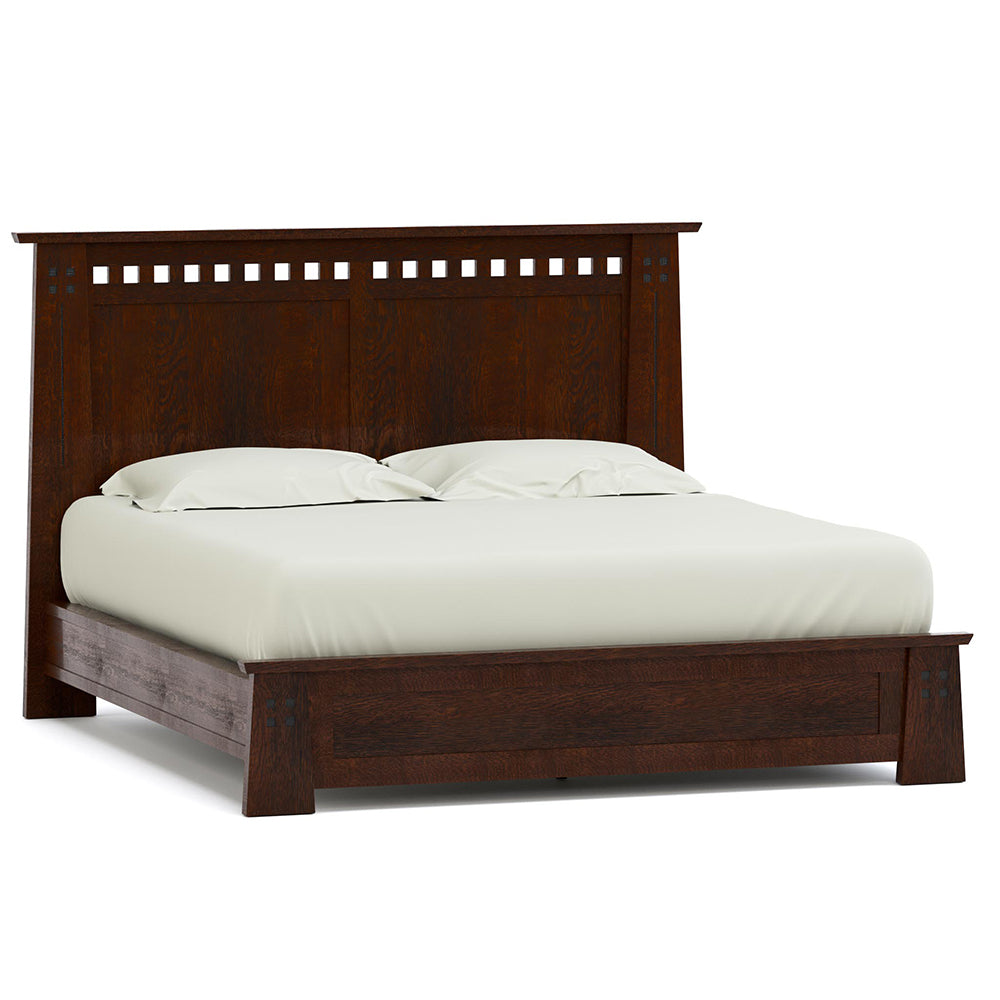 Highlands Bed Bedroom Stickley Queen Low 031 Centennial