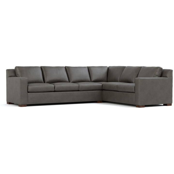 Keene Sectional Living Room Stickley Alameda Anthracite  