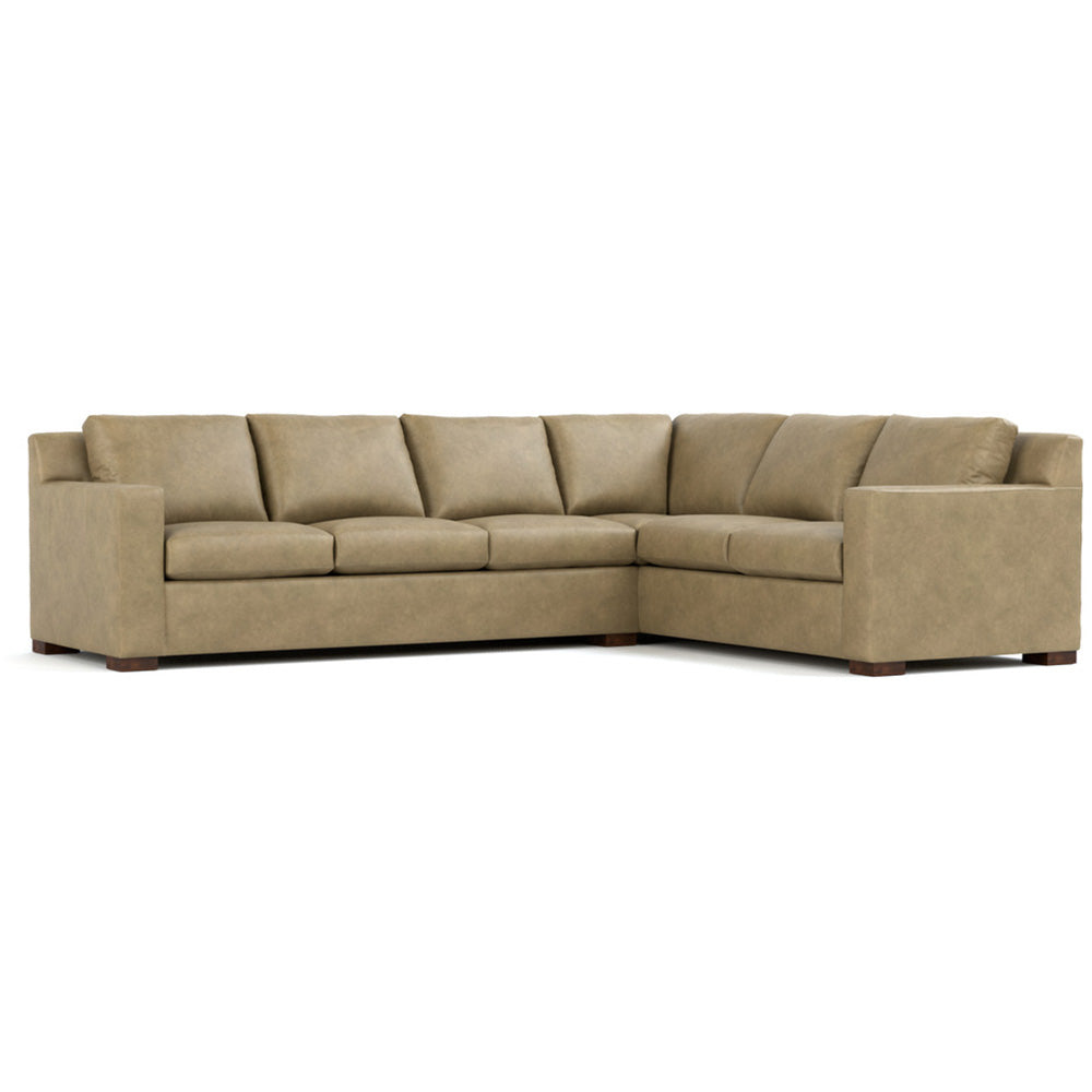 Keene Sectional Living Room Stickley Alameda Ecru  