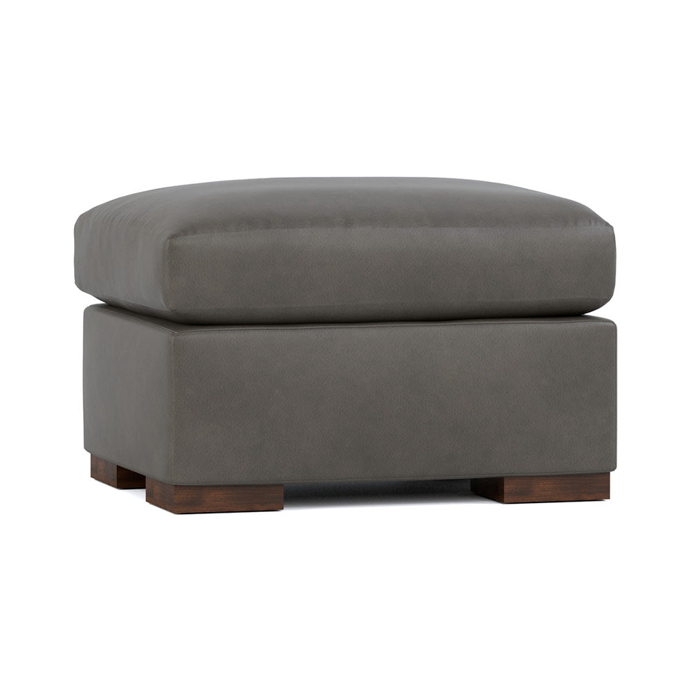 Keene Ottoman Living Room Stickley Alameda Anthracite  