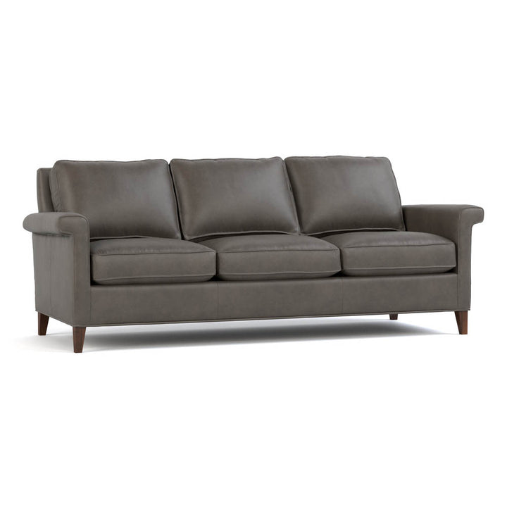 Origins Belleville Leather Sofa Living Room Stickley Alameda Anthracite  