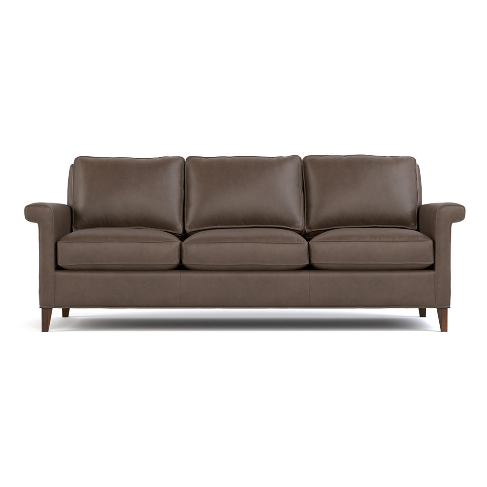 Origins Belleville Leather Sofa Living Room Stickley   