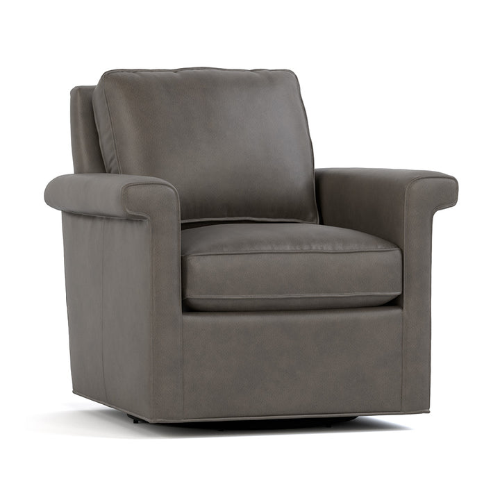 Origins Belleville Swivel Chair Living Room Stickley Alameda Anthracite  