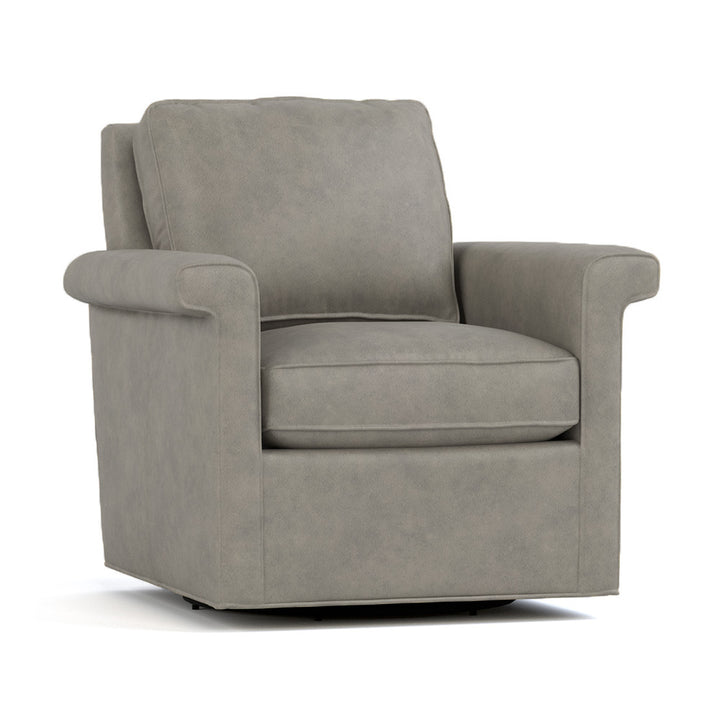 Origins Belleville Swivel Chair Living Room Stickley Alameda Gray Matters  