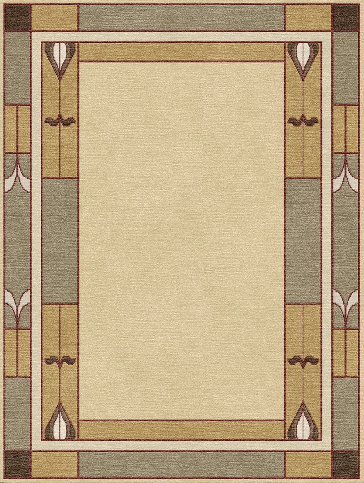 Stickley | Prairie Studio | RU-1530: Gold Area Rug Area Rug Stickley
