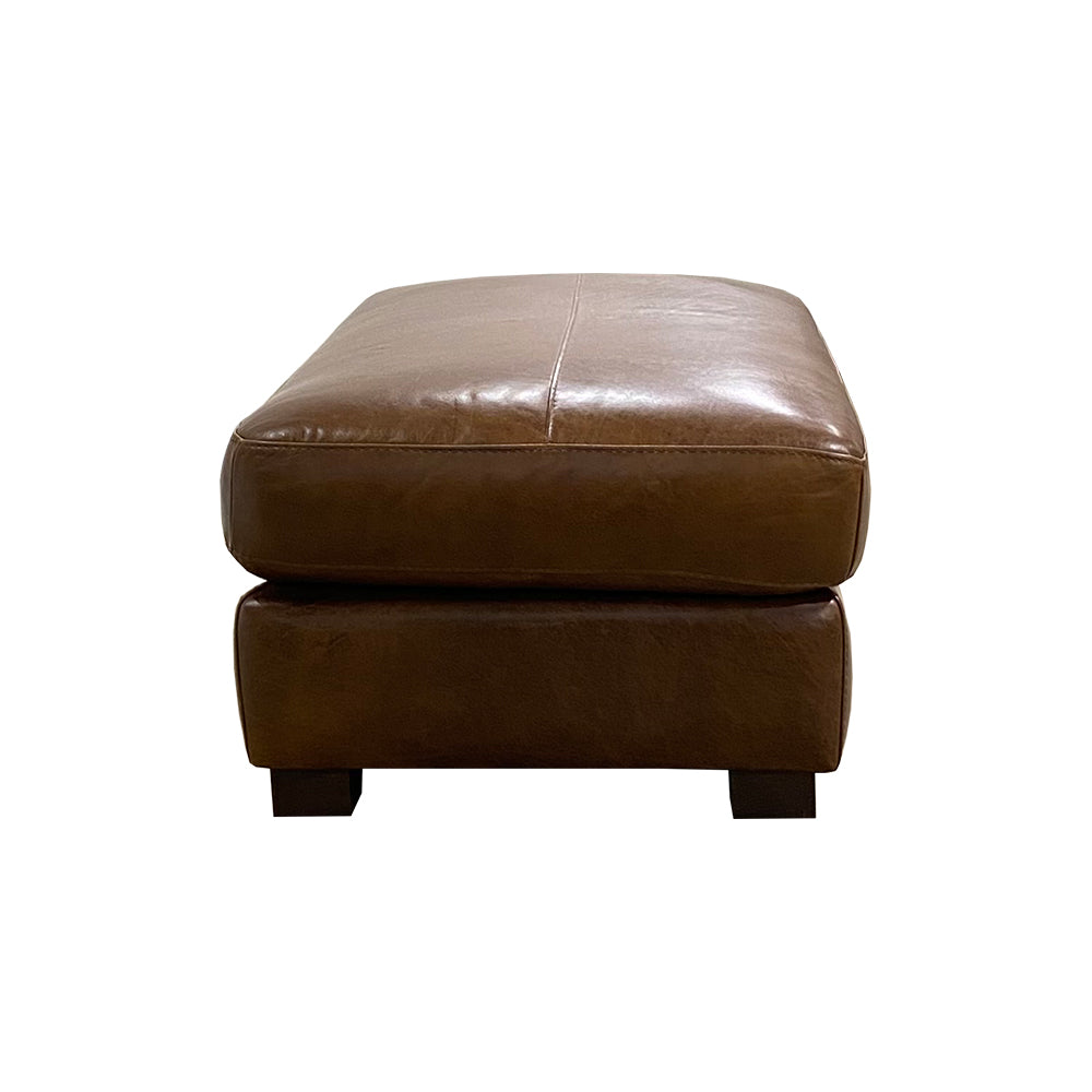 Union Rectangle Leather Ottoman Living Room Softline   