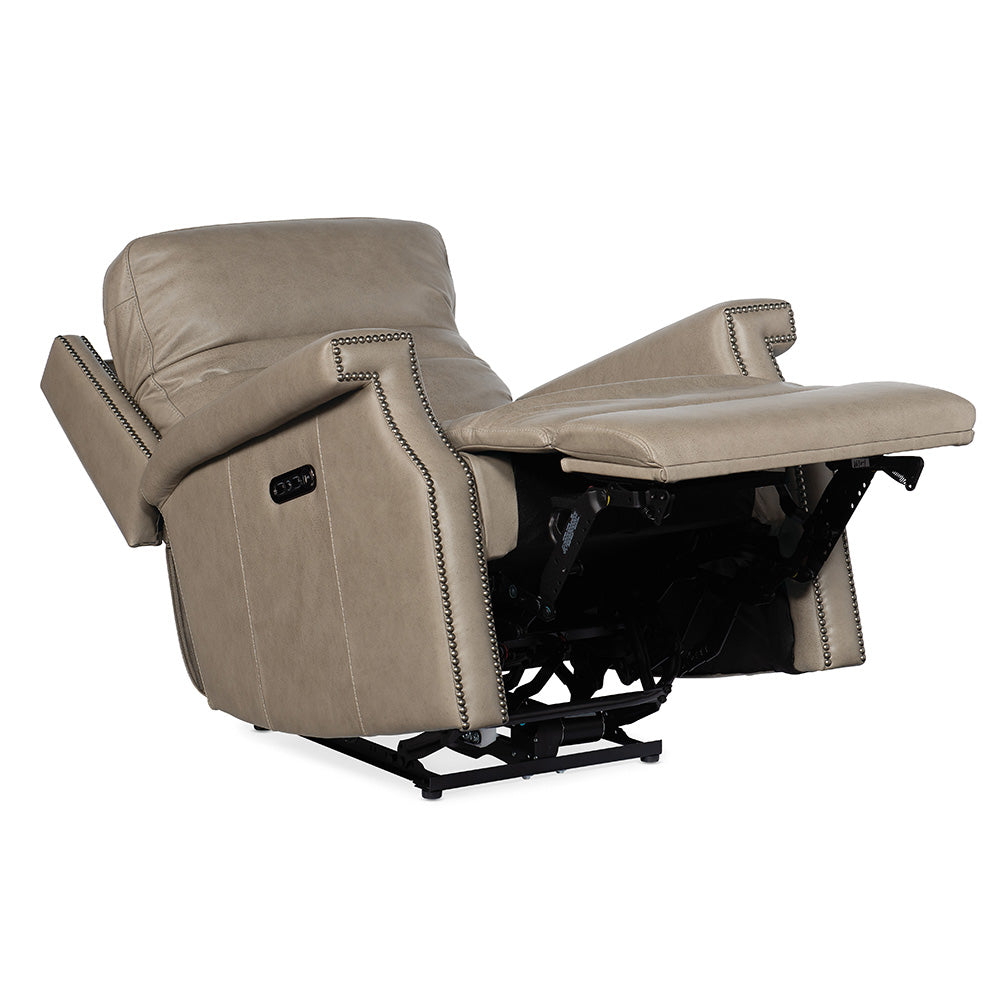 Vaughn Zero Gravity Recliner with Power Headrest Living Room Hooker Furniture   