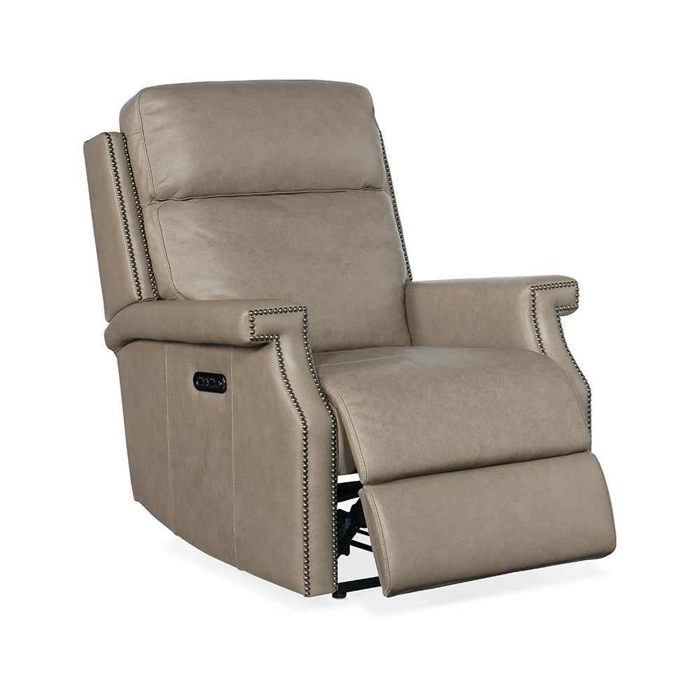 Vaughn Zero Gravity Recliner with Power Headrest Living Room Hooker Furniture   