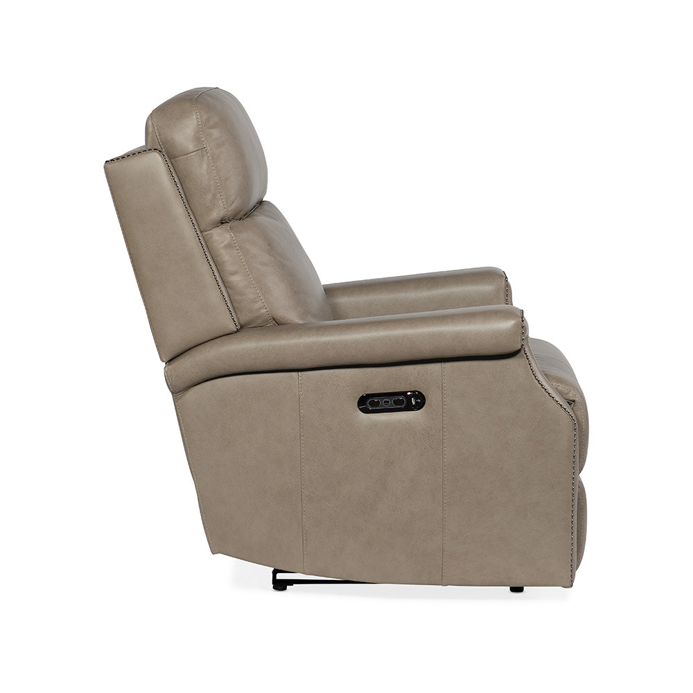 Vaughn Zero Gravity Recliner with Power Headrest Living Room Hooker Furniture   