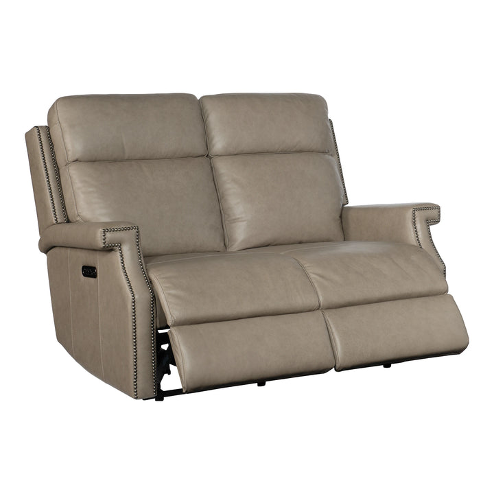 Vaughn Zero Gravity Loveseat with Power Headrest Living Room Hooker Furniture