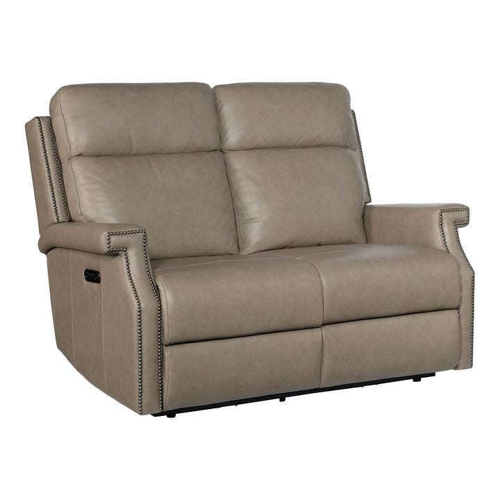 Vaughn Zero Gravity Loveseat with Power Headrest Living Room Hooker Furniture