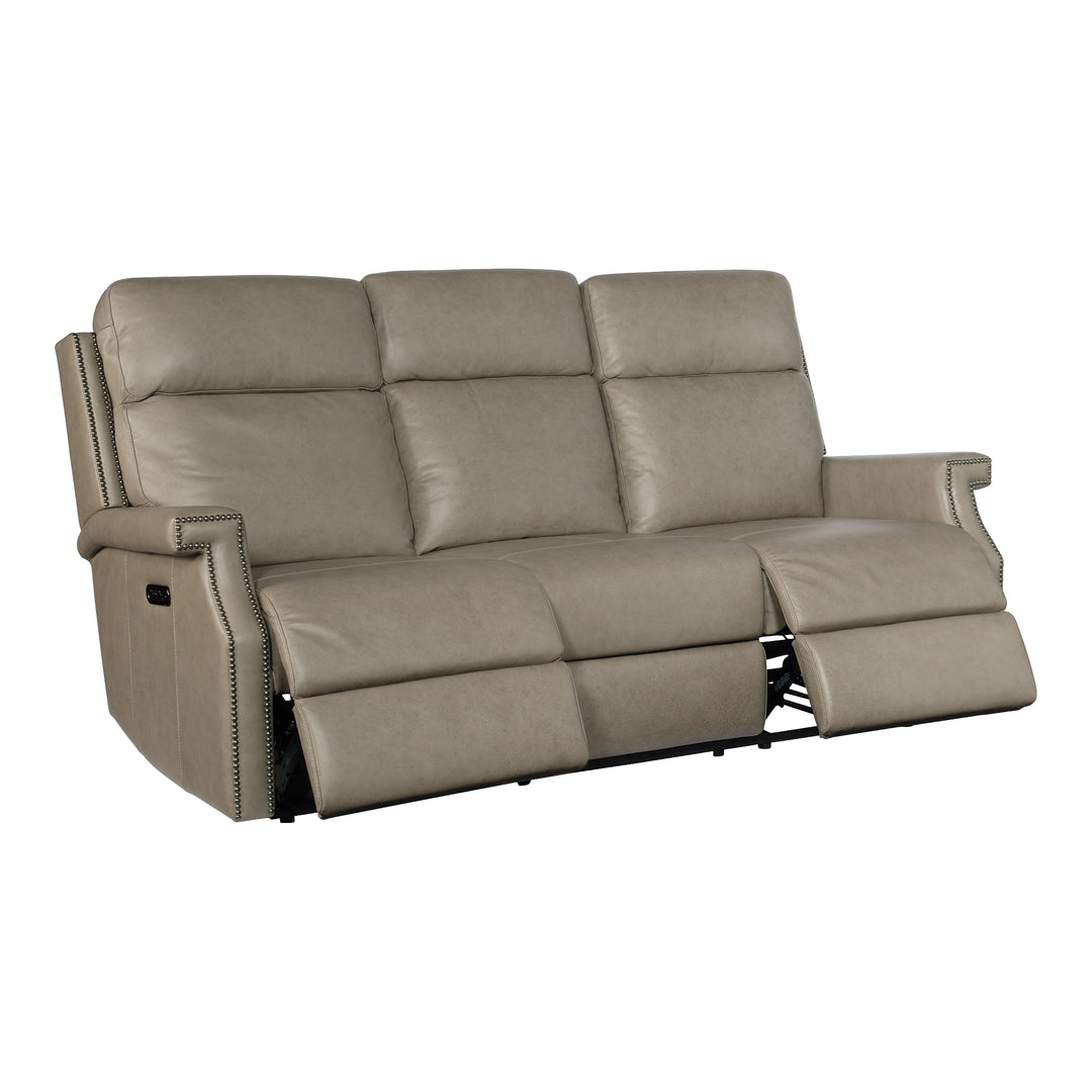 Vaughn Zero Gravity Sofa with Power Headrests Living Room Hooker Furniture