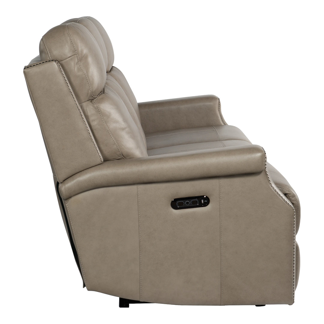 Vaughn Zero Gravity Sofa with Power Headrests Living Room Hooker Furniture