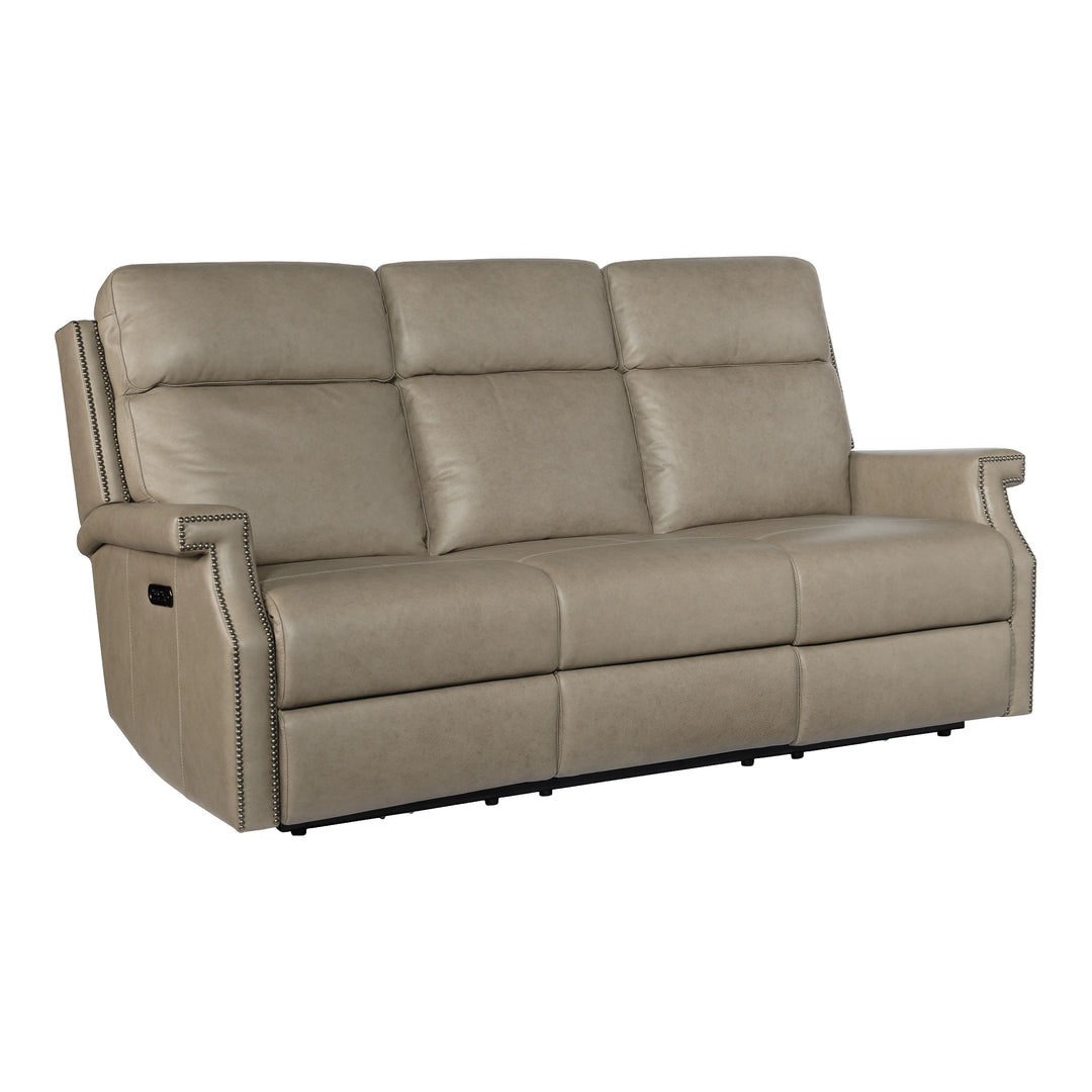 Vaughn Zero Gravity Sofa with Power Headrests Living Room Hooker Furniture