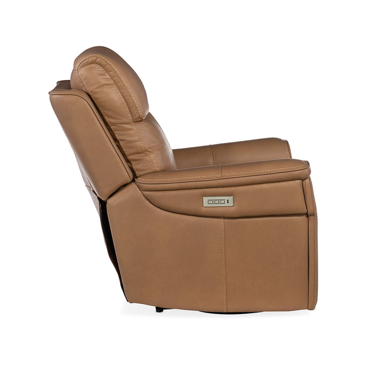 Lyra Zero Gravity Power Recliner with Power Headrest Living Room Hooker Furniture   