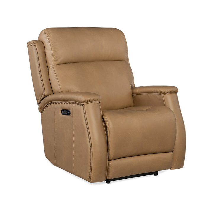 Rhea Zero Gravity Power Recliner with Power Headrest Living Room Hooker Furniture   