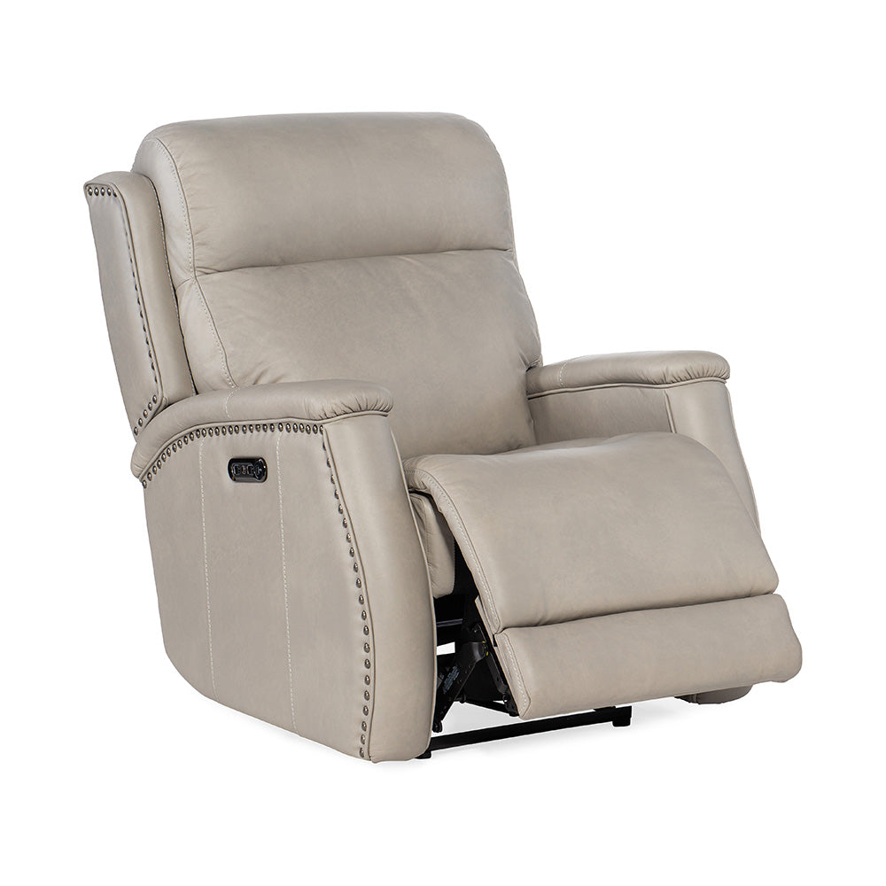 Rhea Zero Gravity Power Recliner with Power Headrest Living Room Hooker Furniture   