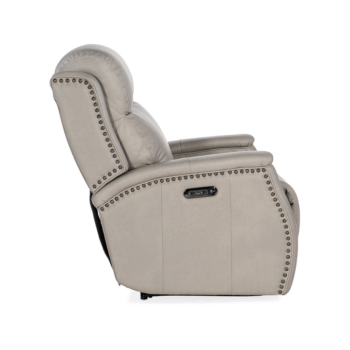 Rhea Zero Gravity Power Recliner with Power Headrest Living Room Hooker Furniture   