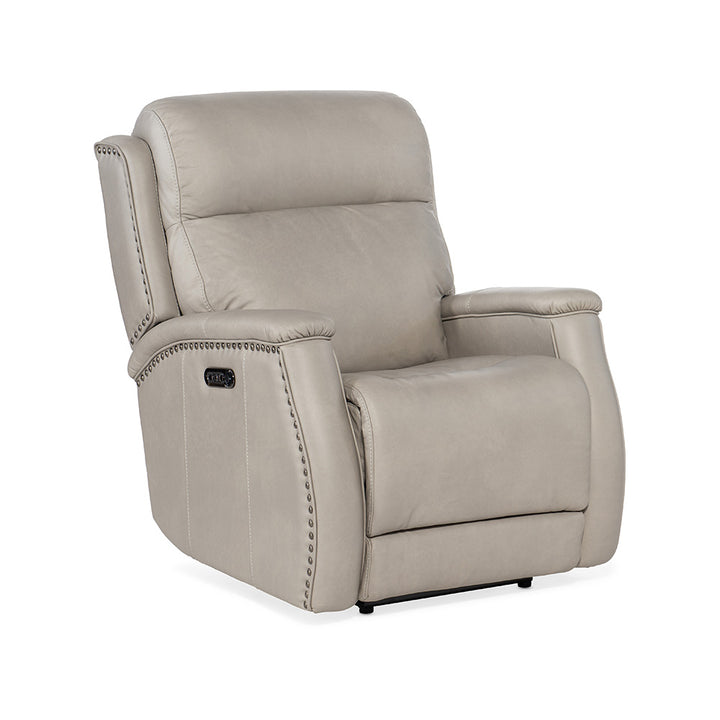 Rhea Zero Gravity Power Recliner with Power Headrest Living Room Hooker Furniture   