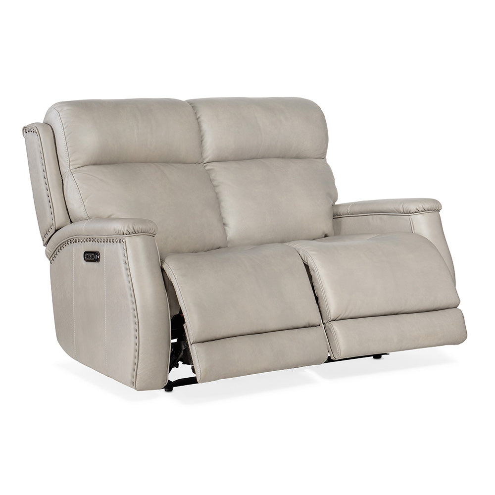 Rhea Zero Gravity Power Loveseat with Power Headrest Living Room Hooker Furniture   