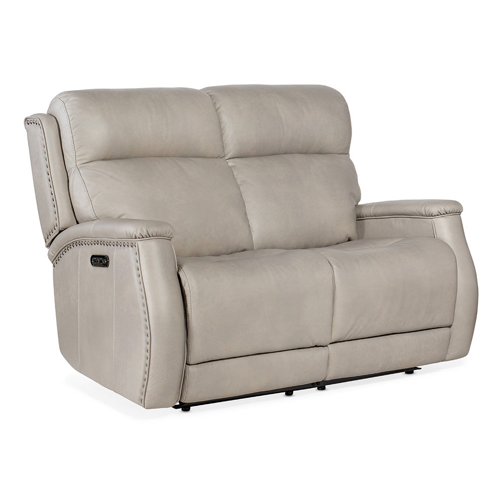 Rhea Zero Gravity Power Loveseat with Power Headrest Living Room Hooker Furniture   