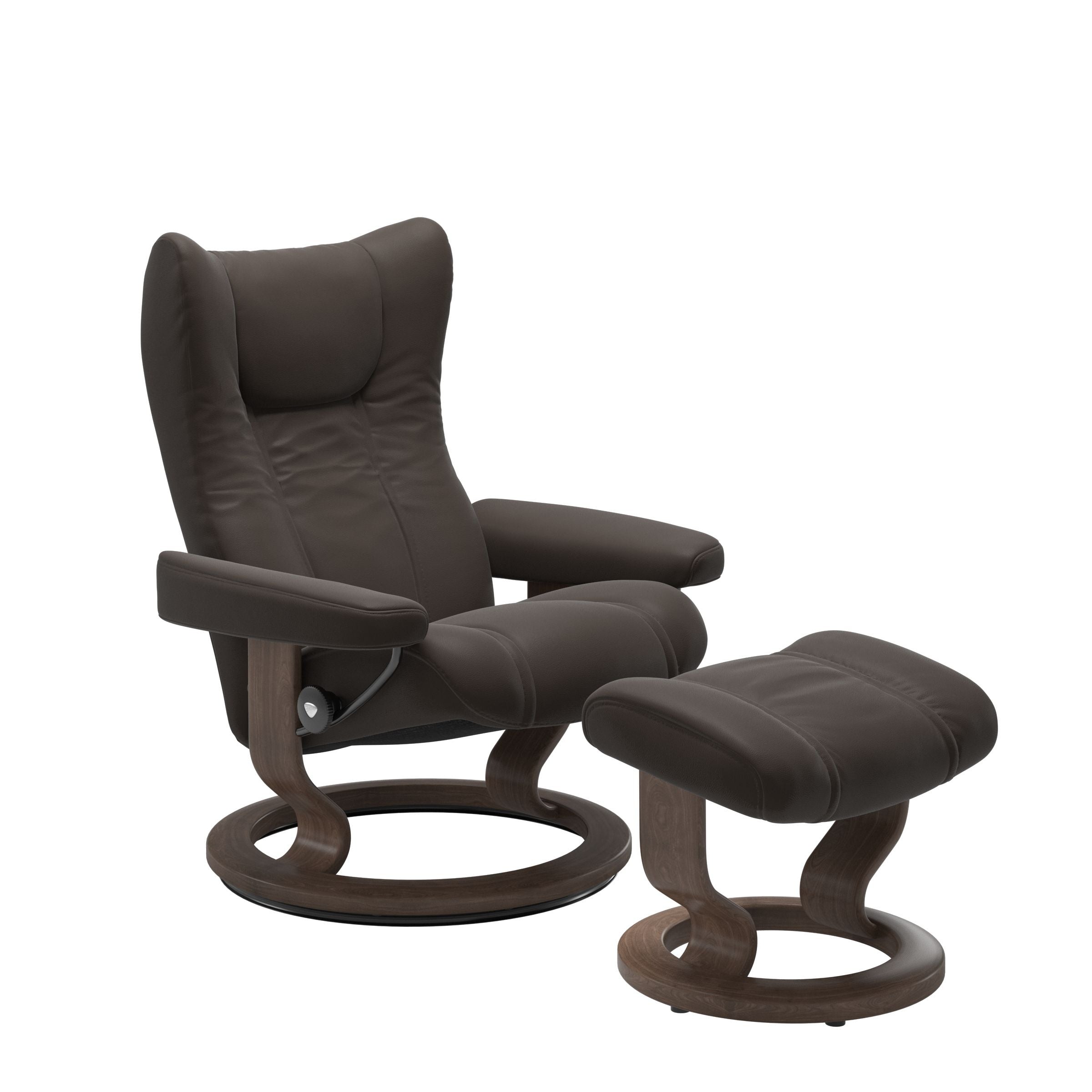 Stressless Wing Classic Chair & Ottoman | Ekornes | Tacoma