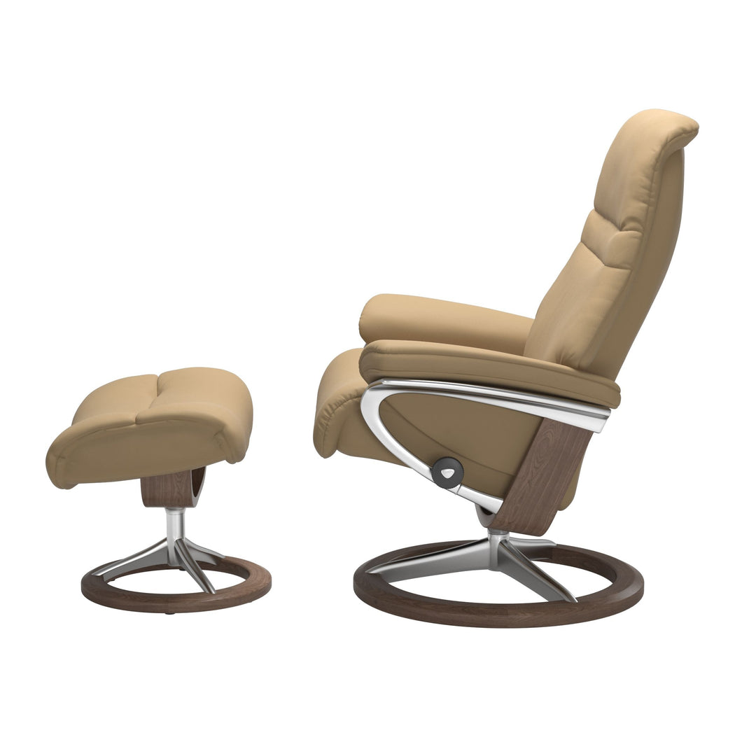 Stressless Sunrise Signature Chair & Ottoman Living Room Ekornes