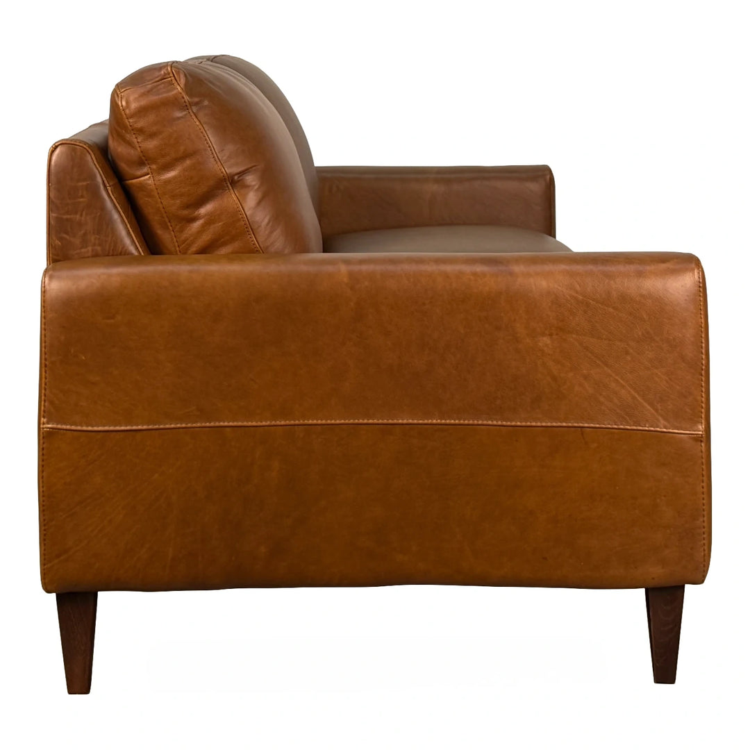 Tapps Leather Loveseat Living Room Softline