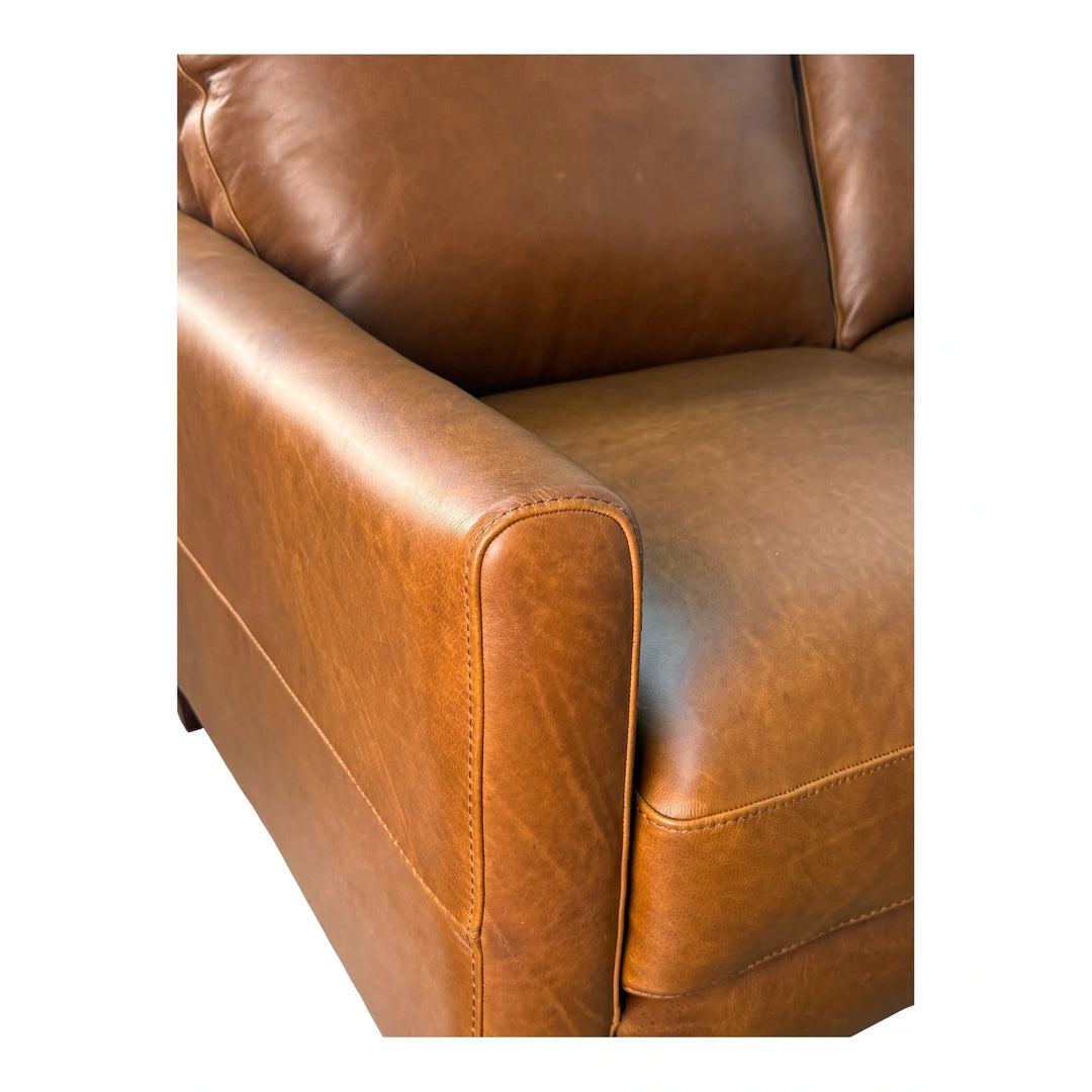 Tapps Leather Loveseat Living Room Softline