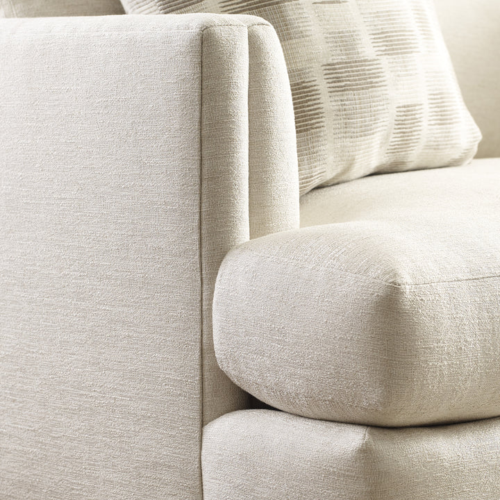 Surrey Hills Three-Seat Tuxedo-Arm Sofa Living Room Stickley   