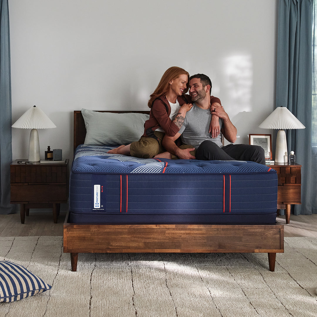 Sealy Brenham II Spring Firm Euro Pillow Top Mattress Mattress Sealy