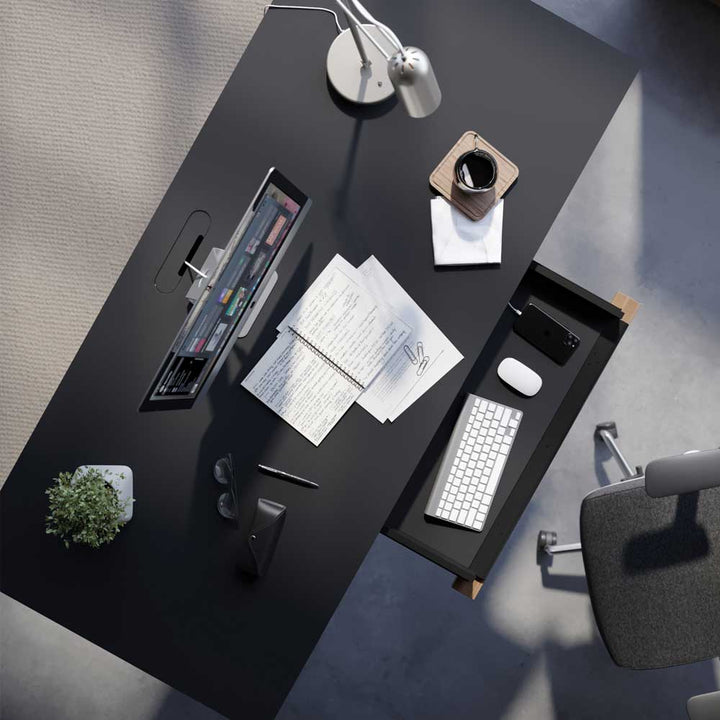 Sequel 20 6152 Sit+Stand Desk | 66"x30" Home Office BDI