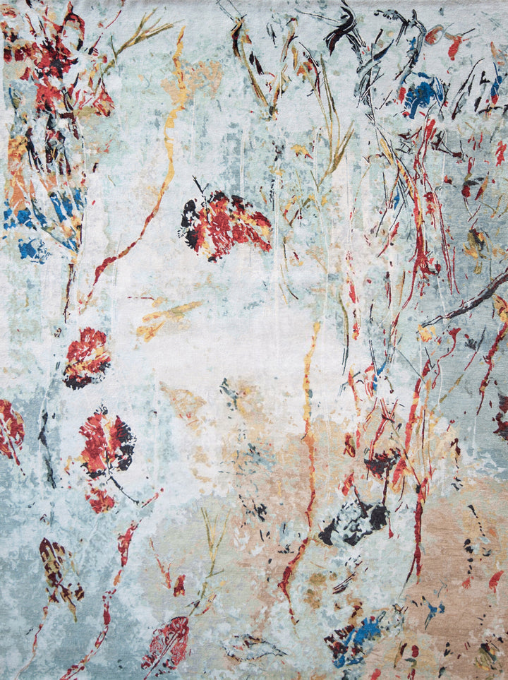 Modern Masters | Impressionism | Skagit 13190: Blue Area Rug Mafi Rugs