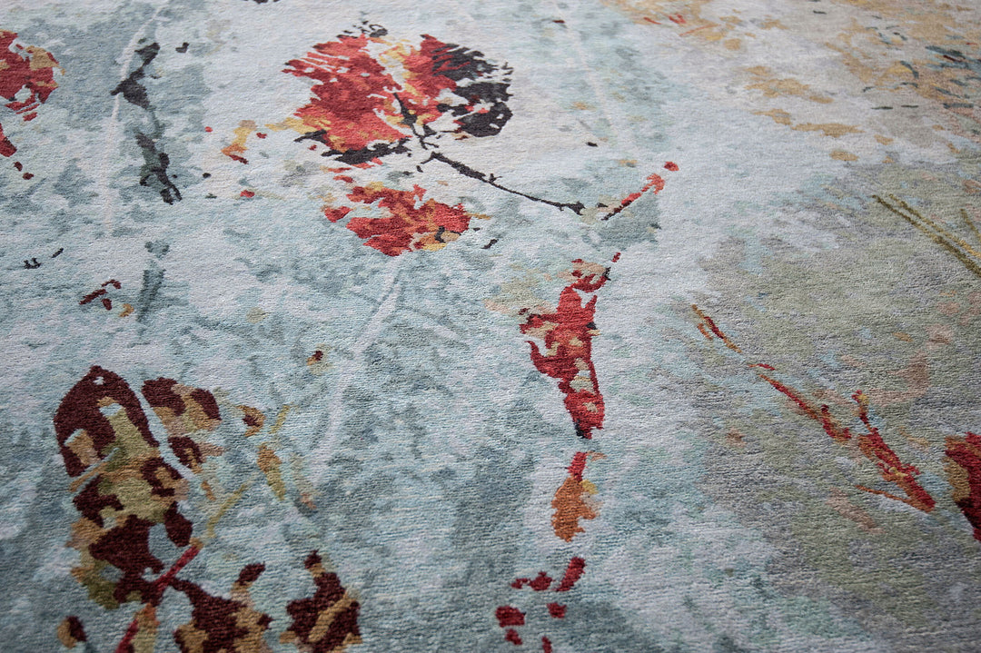 Modern Masters | Impressionism | Skagit 13190: Blue Area Rug Mafi Rugs
