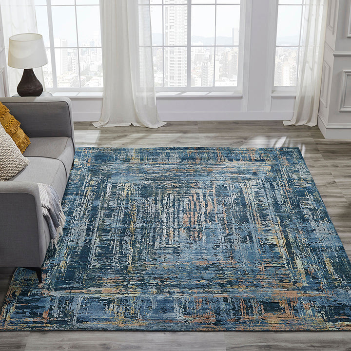 Regal | Soaring | 1819617: Navy/Multi Area Rug Mafi Rugs   