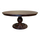 72" Round Dining Table with Sophia Pedestal Dining Room Mavin