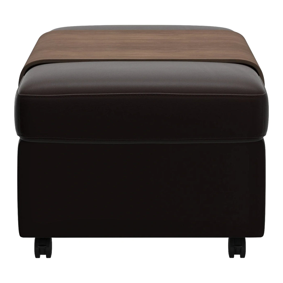 Stressless Double Ottoman with Table Living Room Ekornes