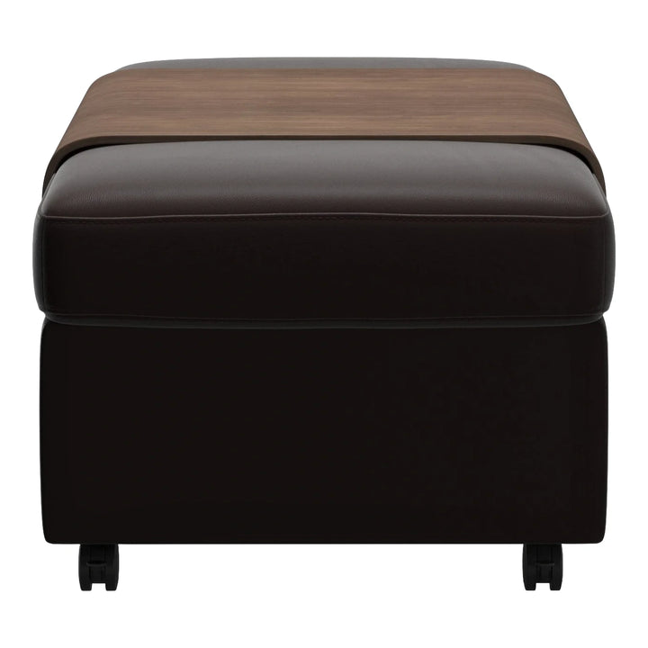 Stressless Double Ottoman with Table Living Room Ekornes