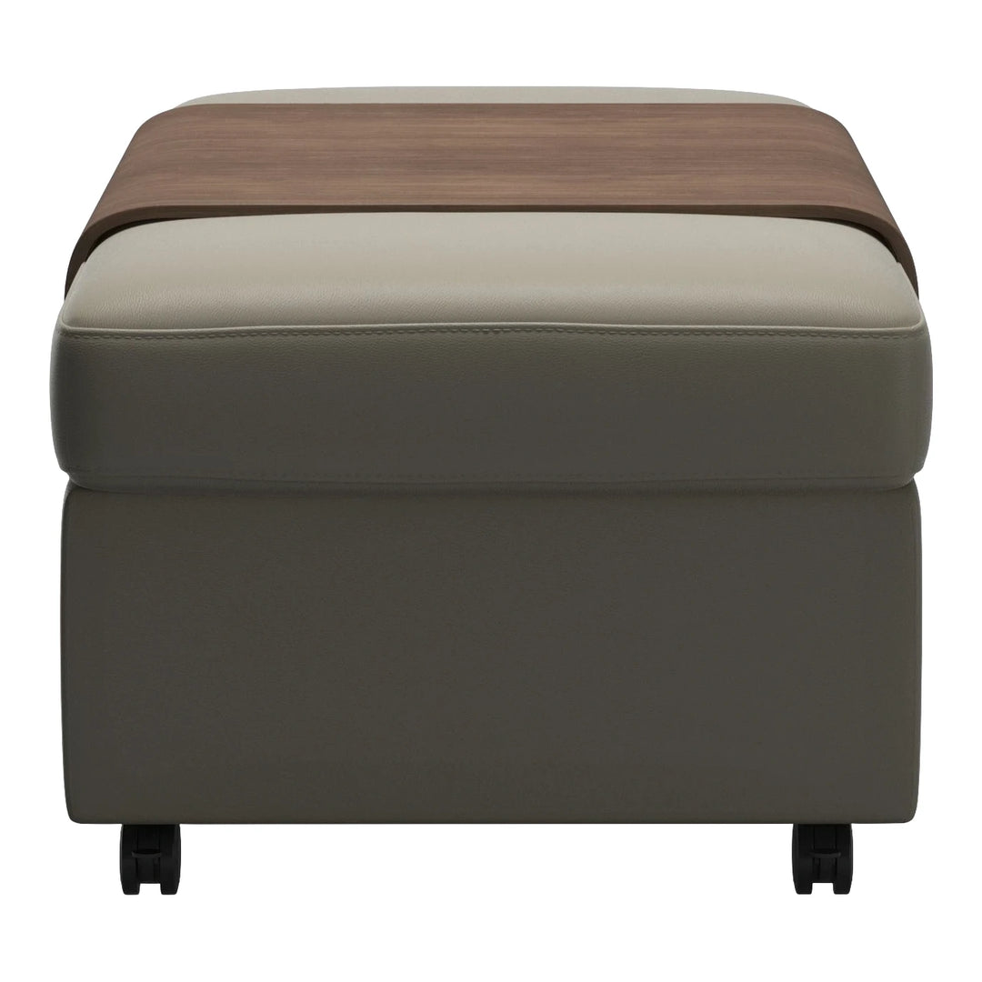 Stressless Double Ottoman with Table Living Room Ekornes