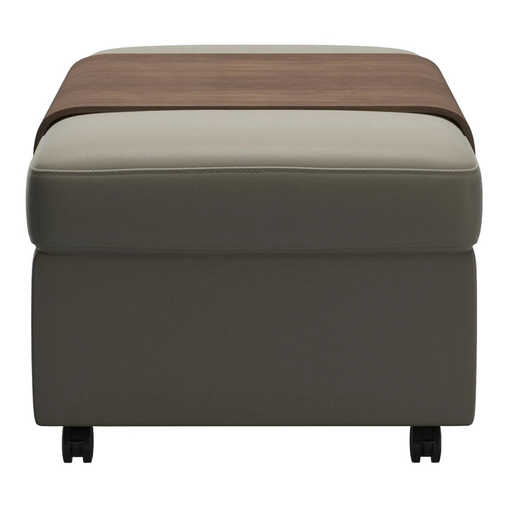 Stressless Double Ottoman with Table Living Room Ekornes