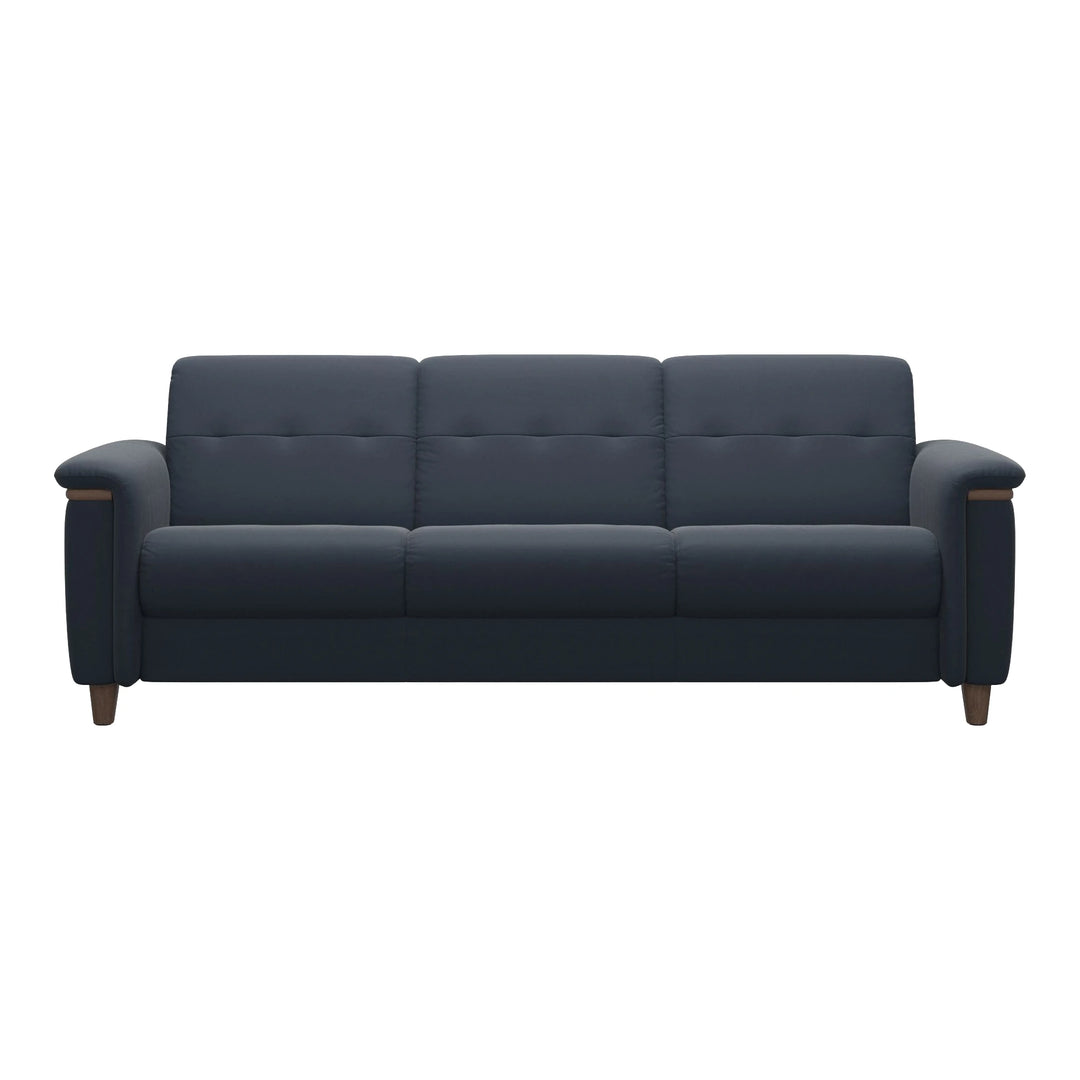 Stressless Flora Wood 3 Seater Sofa Living Room Ekornes